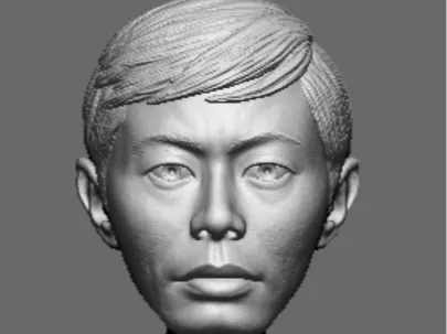 Lieutenant Hikaru Sulu "Sulu" caricature Statue 