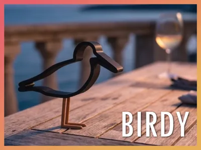 Birdy No 7 – Minimalistic scandinavian decoration