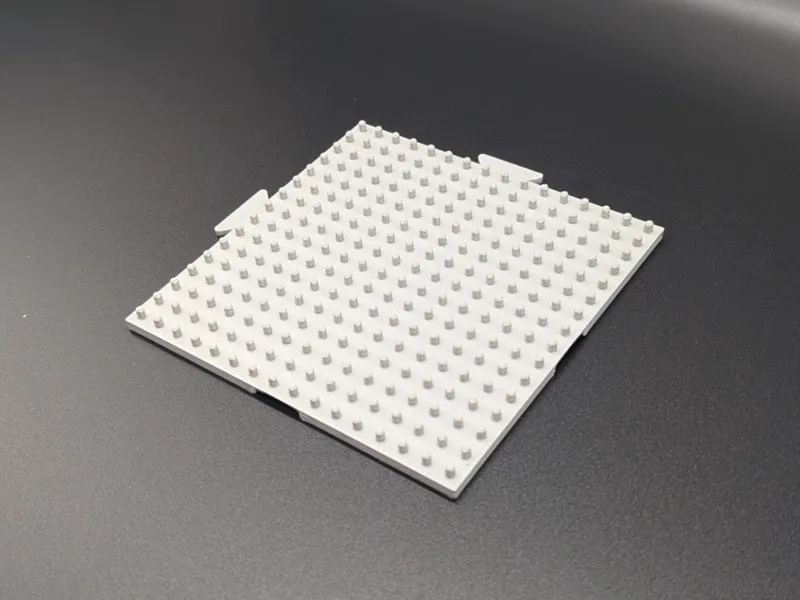 Iron beads plate 16x16