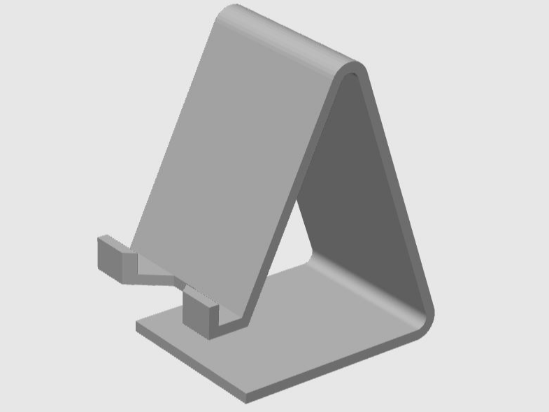 Minimalistischer Smartphone-Halter – No-Support