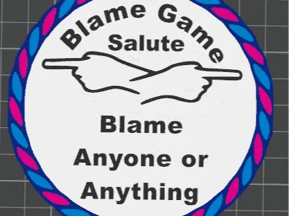 Blame Game Coaster