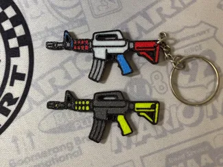 AR-15 keychain (customizable)