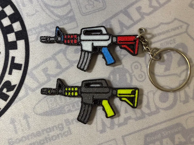 AR-15 keychain (customizable)