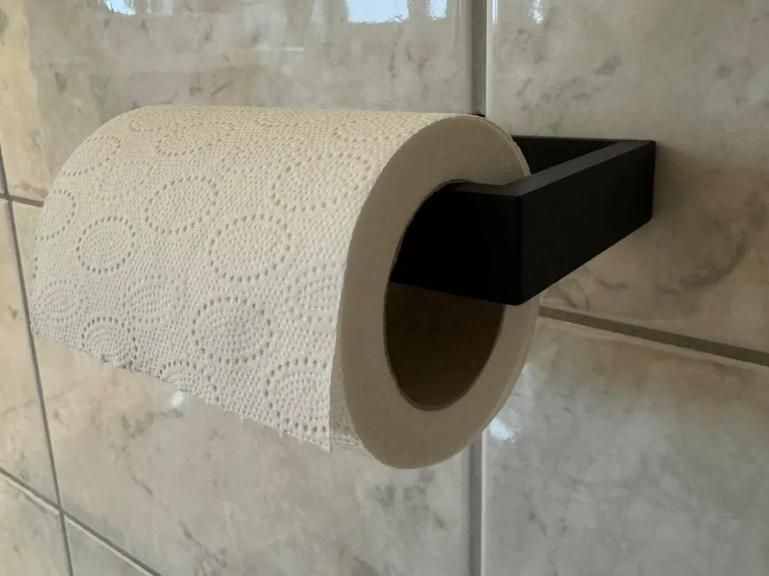 Porte-serviette et porte-papier toilette
