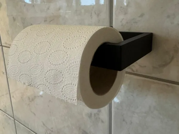 Porte-serviette et porte-papier toilette