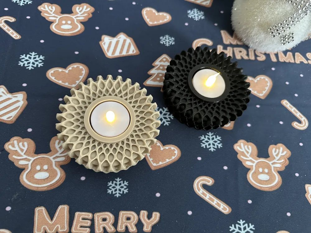 Tealight candle holder - Free 3D Print Model - MakerWorld