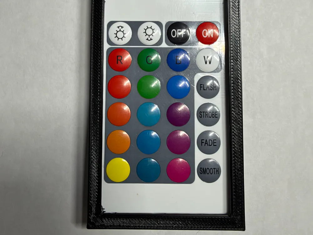Led Plate Mount LED Remote Wall Mount - Free 3D Print Model - MakerWorld