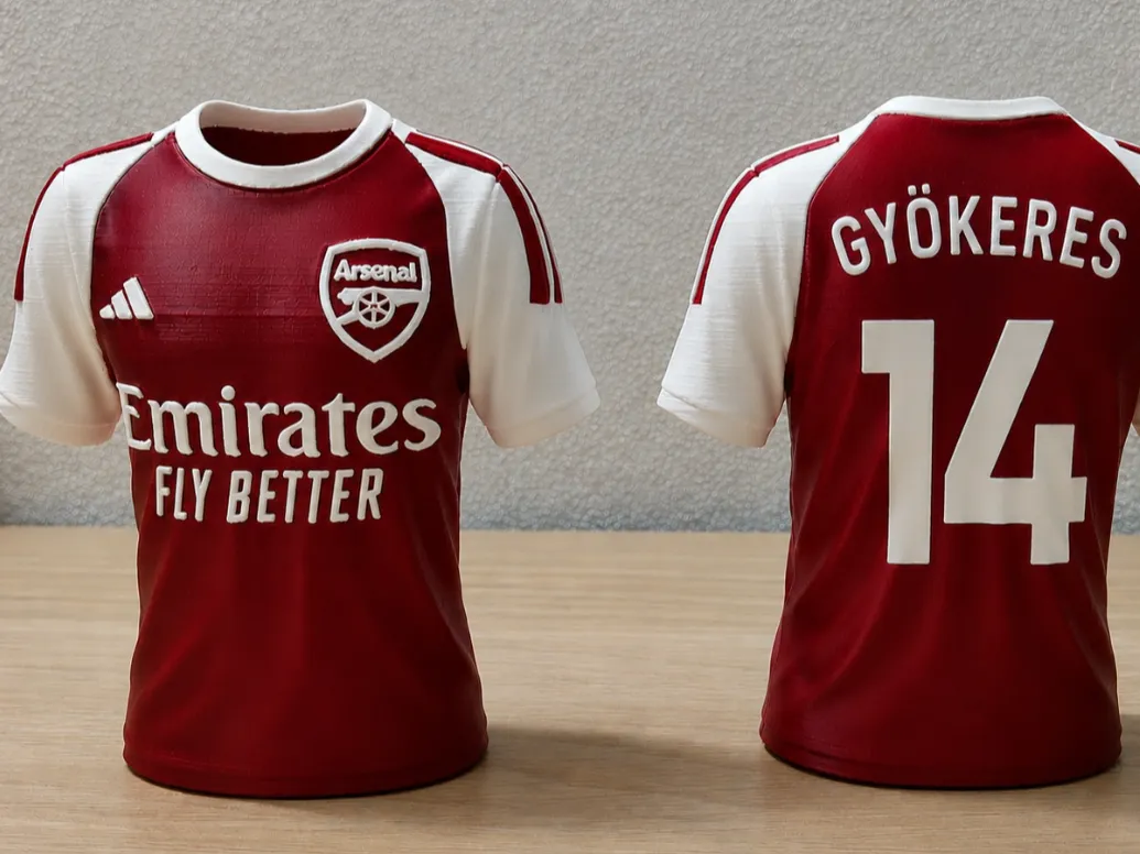 Arsenal Jersey – Gyökeres #14 - Free 3D Print Model - MakerWorld