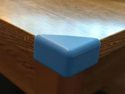 Rubber table corner protector