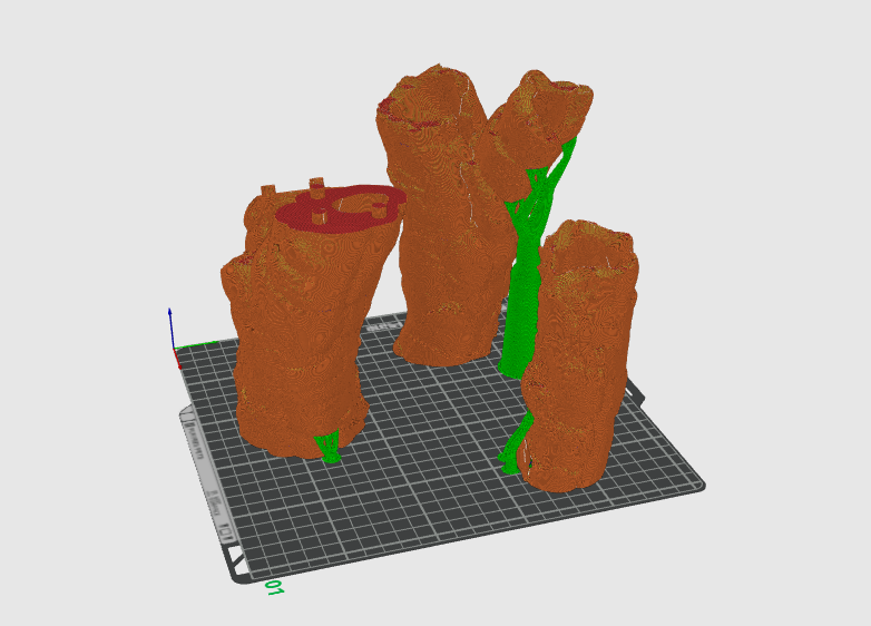 Miniatura 1 do modelo 3D Einfache Kork Röhre
