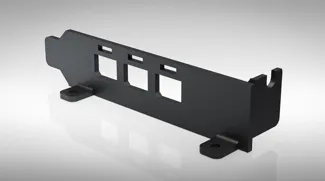Low profile PCIe bracket for Nvidia Quadro P400
