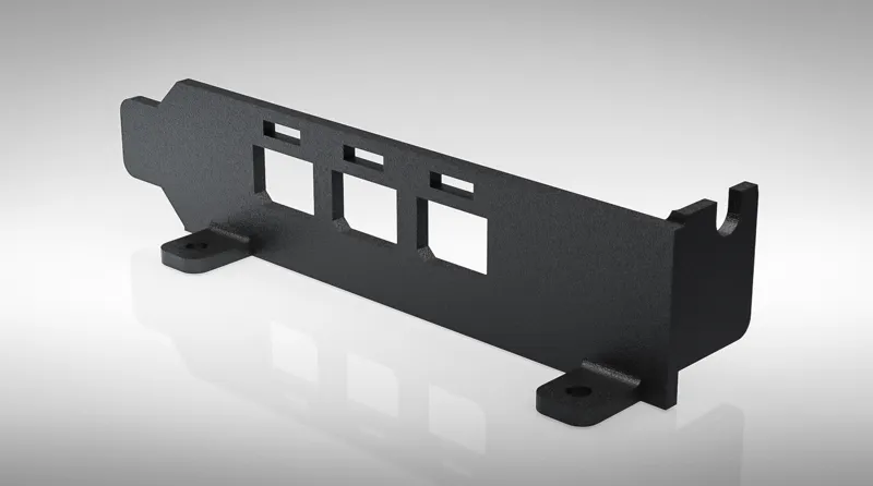 Low profile PCIe bracket for Nvidia Quadro P400