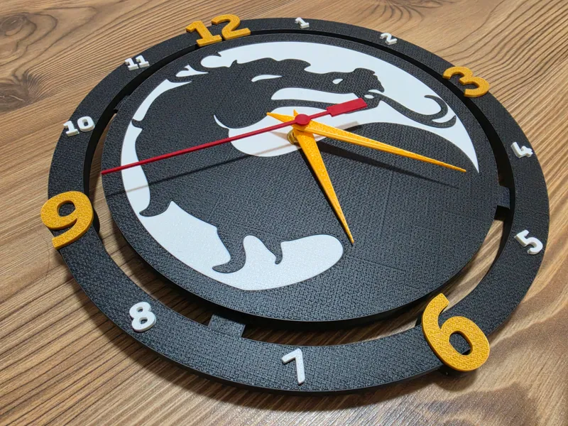 Mortal Kombat Wall Clock / Nástěnné hodiny