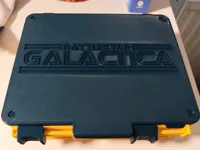 Box with debossed BSG logo
