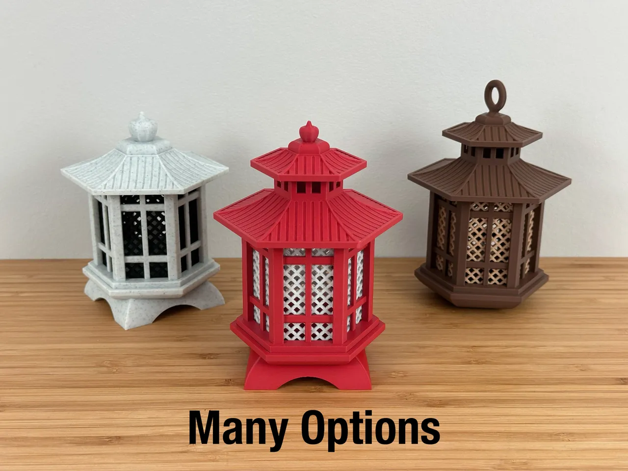 Mini Pagoda Tea Light Lantern view 3