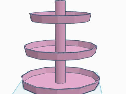 Fruit Tray 3 Tier