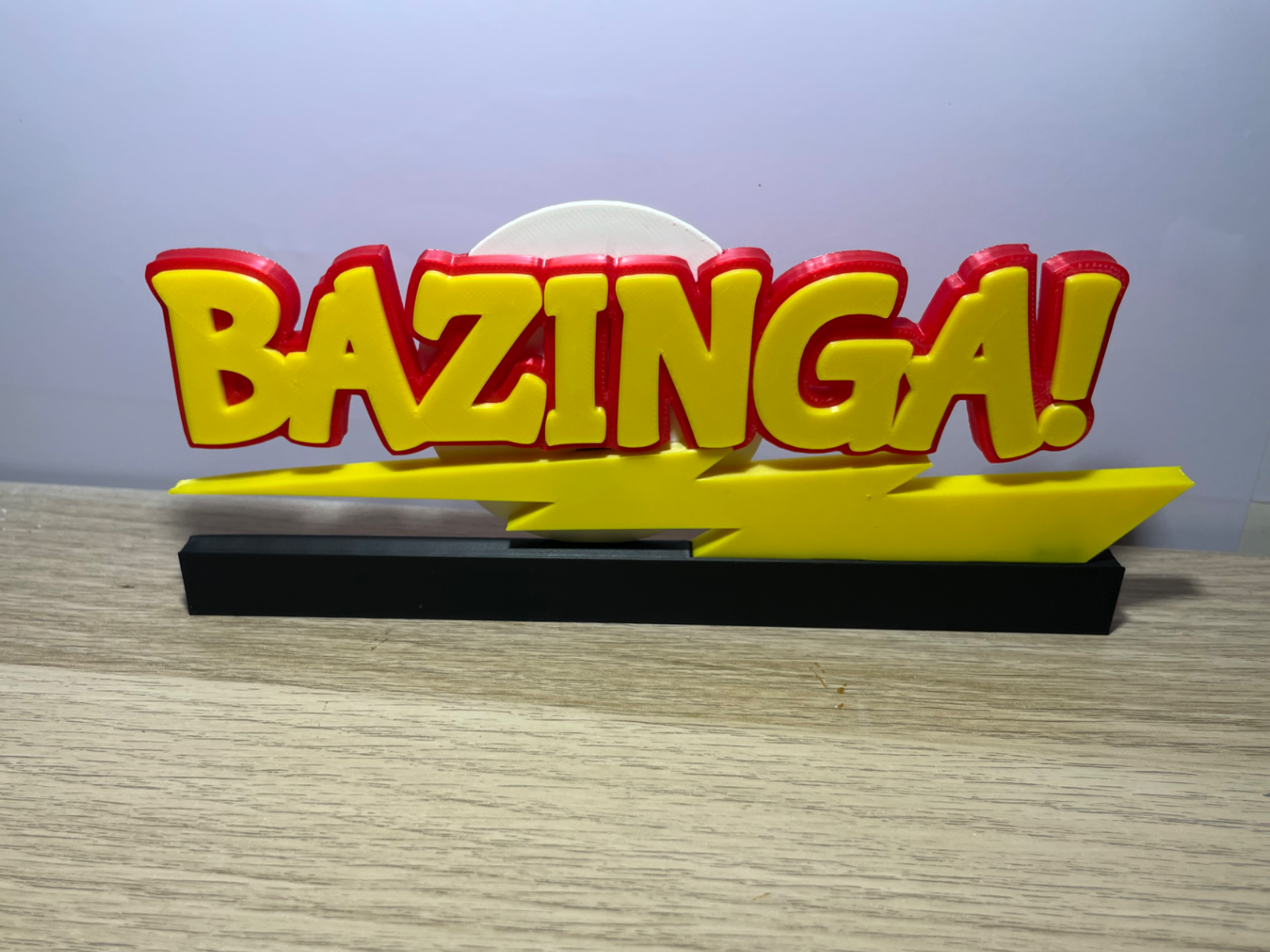 letrero bazinga 