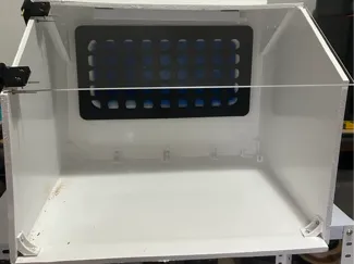 Fume Extractor Hood for DIY airbrush spray booth