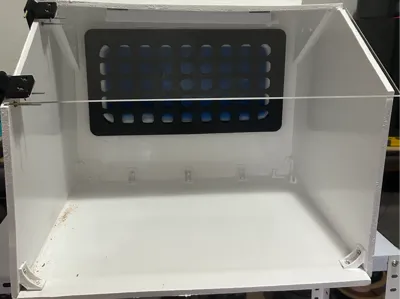 Fume Extractor Hood for DIY airbrush spray booth