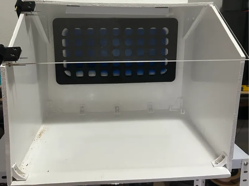 Fume Extractor Hood for DIY airbrush spray booth