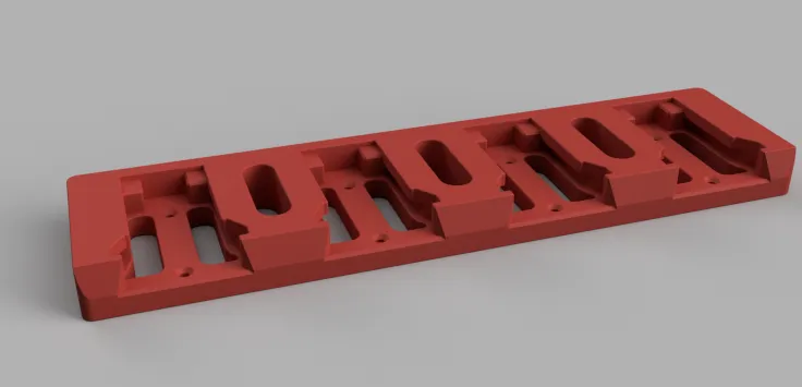 Milwaukee Battery Rack M18 - 1, 2, 3 and 4 Bays
