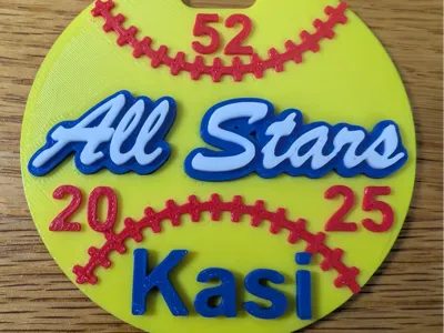 Softball or Baseball All-Star Tag