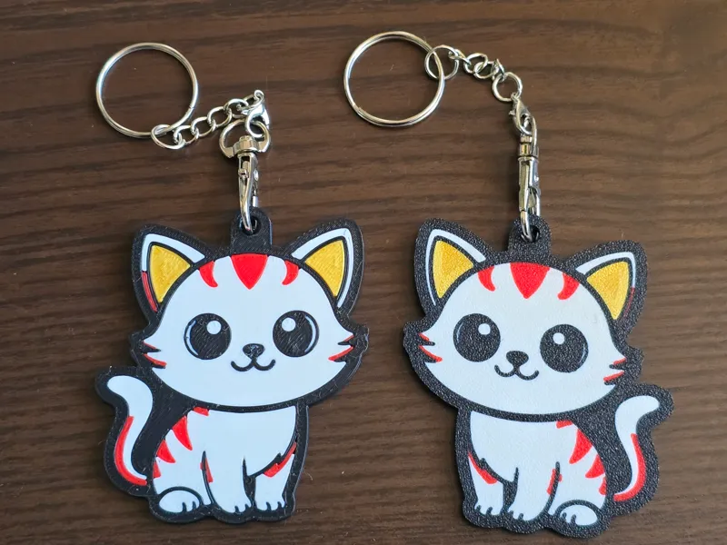 Dexter the Cat cute Keychain