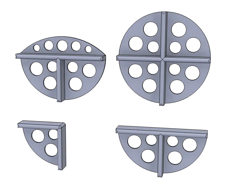 Joint Crosses for Terrace Tiles – 3mm Spacing 