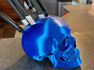 Skull Knifeblock
