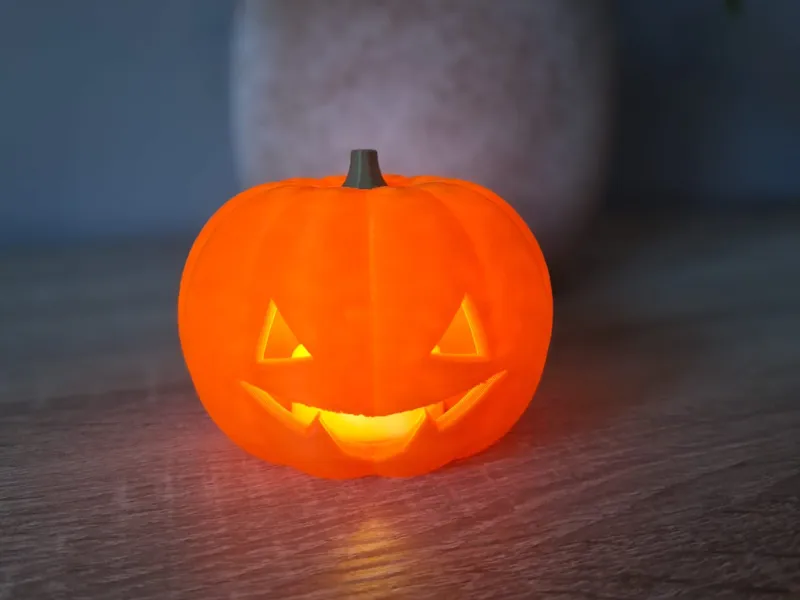 Halloween Kürbis Teelicht