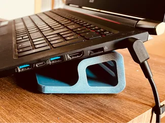 Laptop-Erhöhung –  belüftet & modular erweiterbar