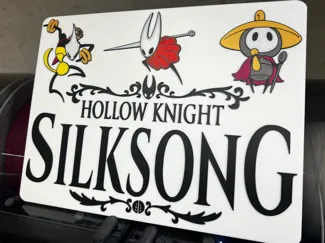 Hollow Knight Silksong-Hornet and Friends Wall Art