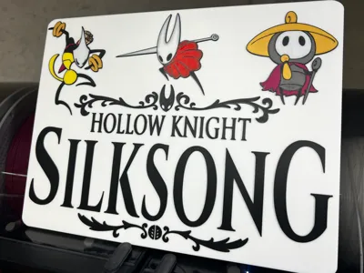 Hollow Knight Silksong-Hornet and Friends Wall Art