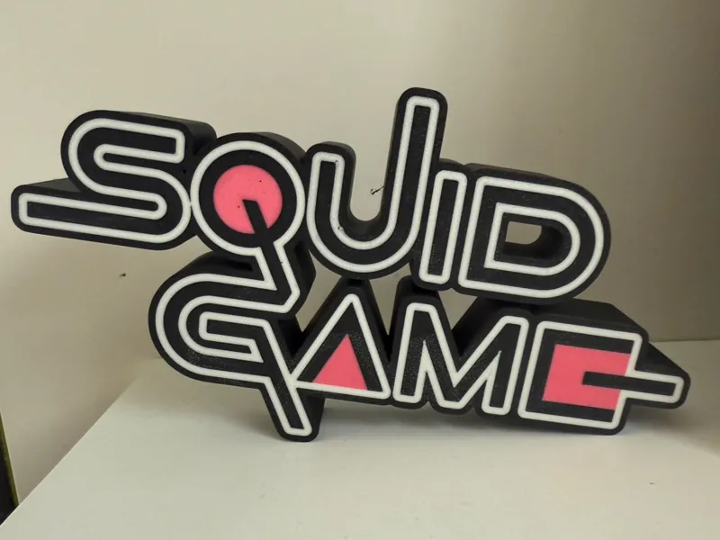 SQUIDGAME LOGO LIGHTBOX 