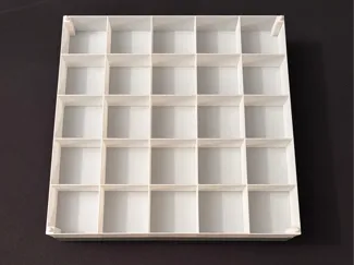 Stackable Compartmentalized Tray