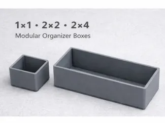 Modular Organizer System / Aufbewahrungs Box 