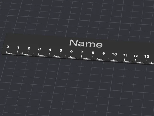 Personalizable 15 cm Ruler (0.2 mm Nozzle) by Michikun MakerWorld ...