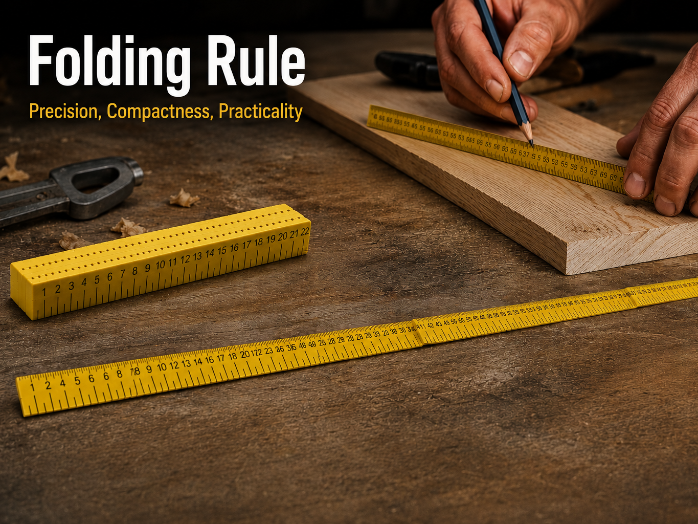 Folding Rule / Yardstick 