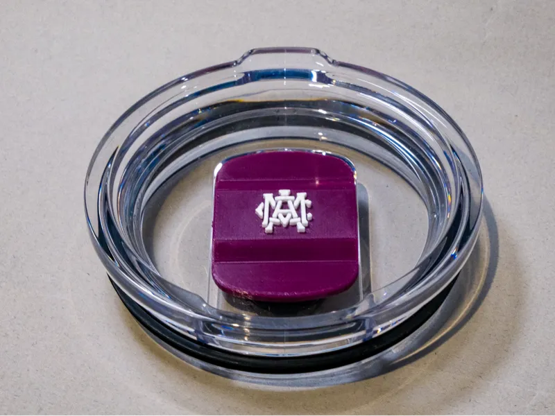 Custom Texas A&M Yeti Magnet Slider - AMC Logo