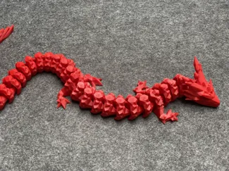 Flexibler Kristalldrache