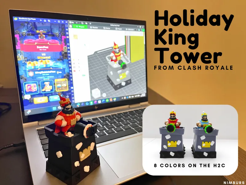 King Tower from Clash Royale