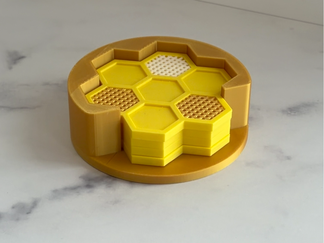 Honey Comb Coaster 