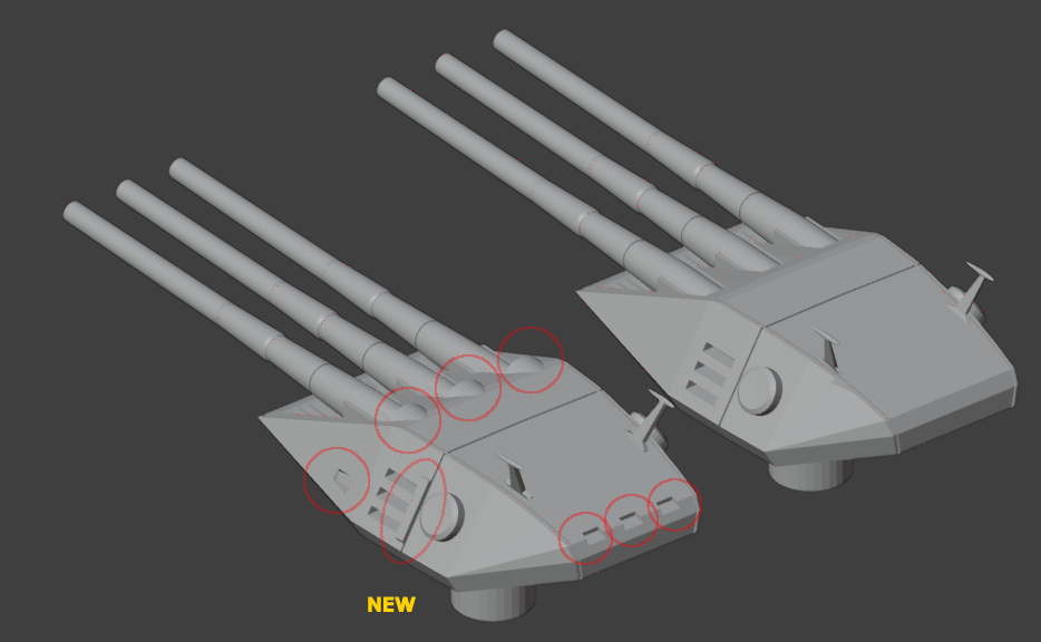 Miniatura 4 do modelo 3D アンドロメダ