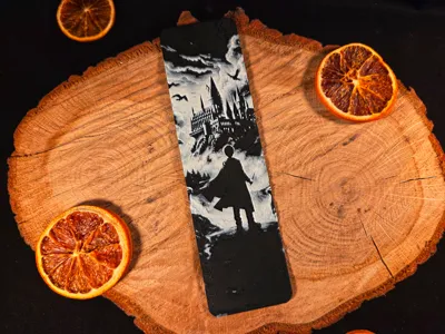 Harry potter and hogwarts 1 bookmark - hueforge