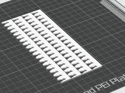 Curtain cord comb