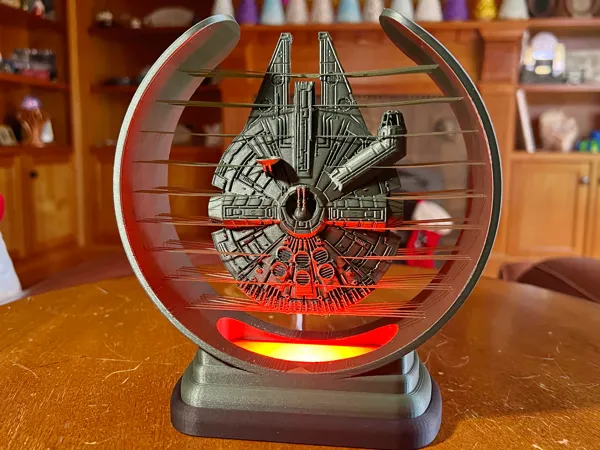 Lettrage « A long time ago… » (Star Wars)
