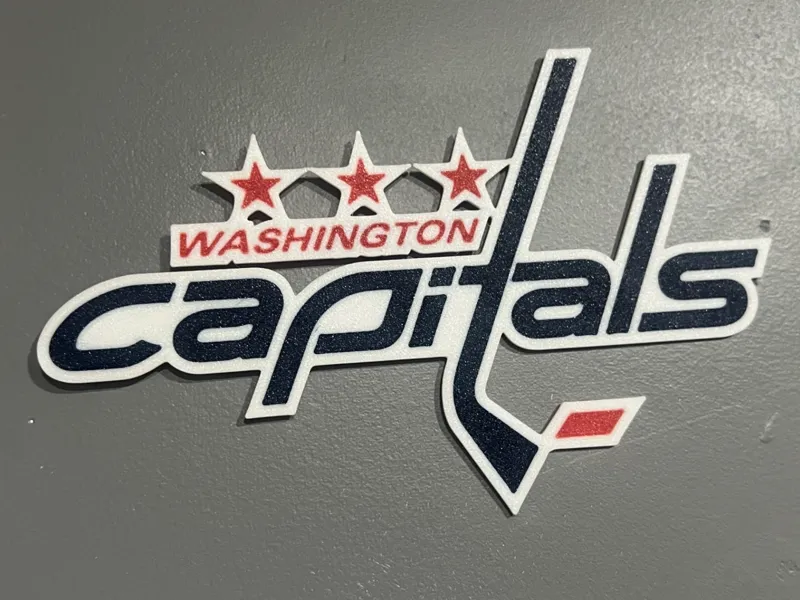 Washington Capitals Logo Sign