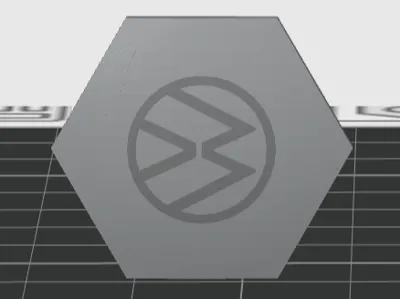 VW Logo Wheel Nut Cap 19mm
