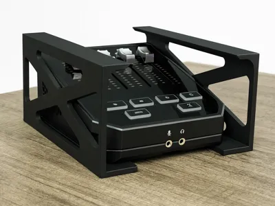 Under-desk mount for GOXLR Mini