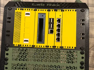 Mini Lab Rax to Lab Rax Adapter - 5" to 10" Rack